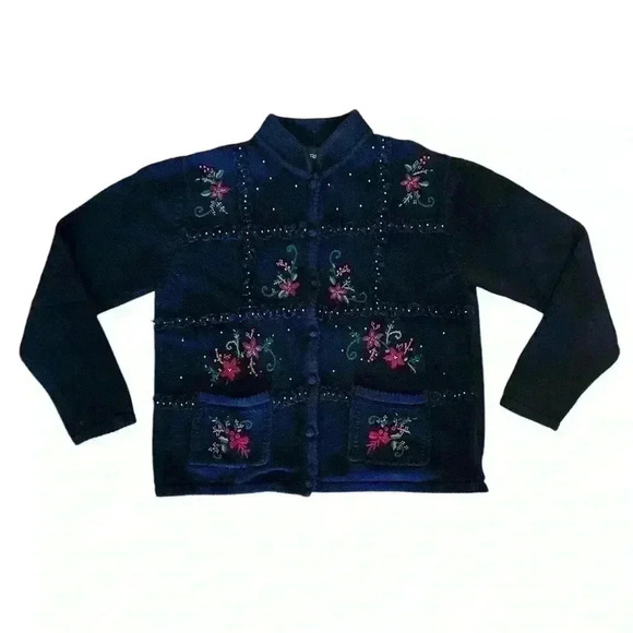 Vintage Erika Christmas Sweater - Picture 1 of 16
